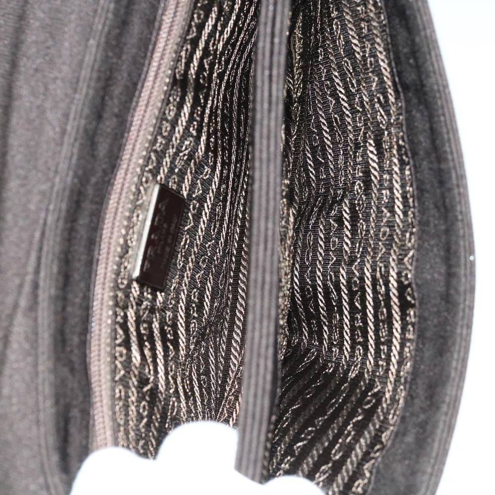PRADA Shoulder Bag Nylon Brown Auth bs11805 - Picture 10 of 16